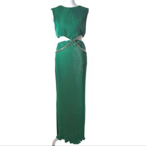 12th TRIBE GREEN MAXI SUMMER DRESS